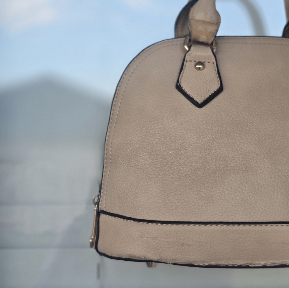 Louis Vuitton Women Taupe Satchel Beige Small Flaw 8x10 - Picture 3 of 16
